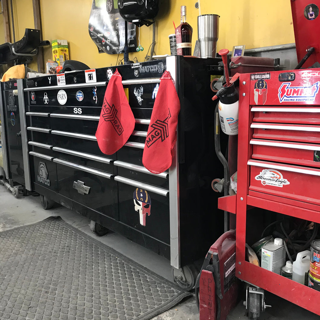 MAGRAG Magnetic Shop Rag 5 PACK